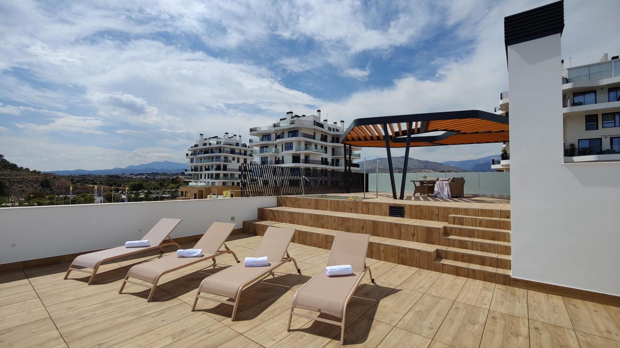 Allonbay Sea Front Luxury Penthouse Villajoyosa  Exterior foto